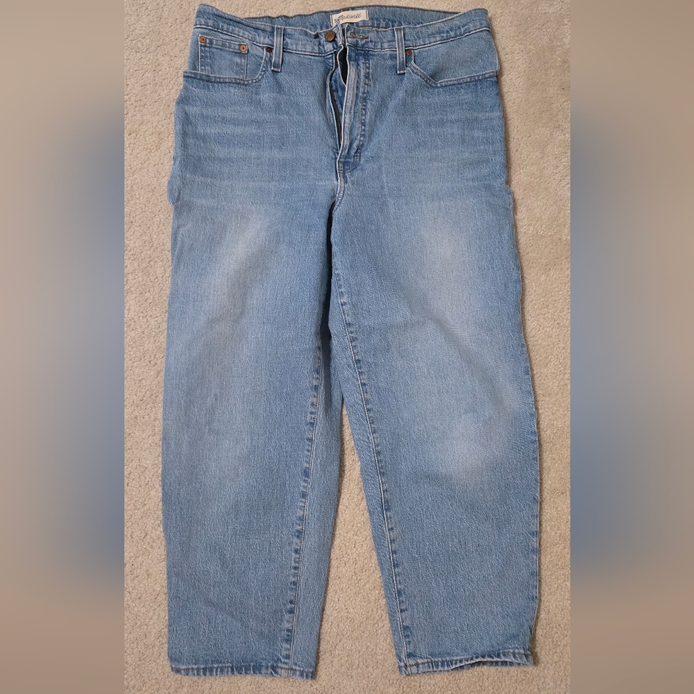 Madewell Light Blue Balloon Jeans